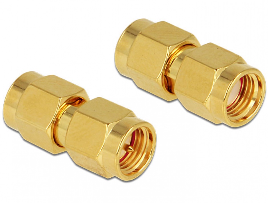 Adaptor RP-SMA la SMA Plug Delock 88727