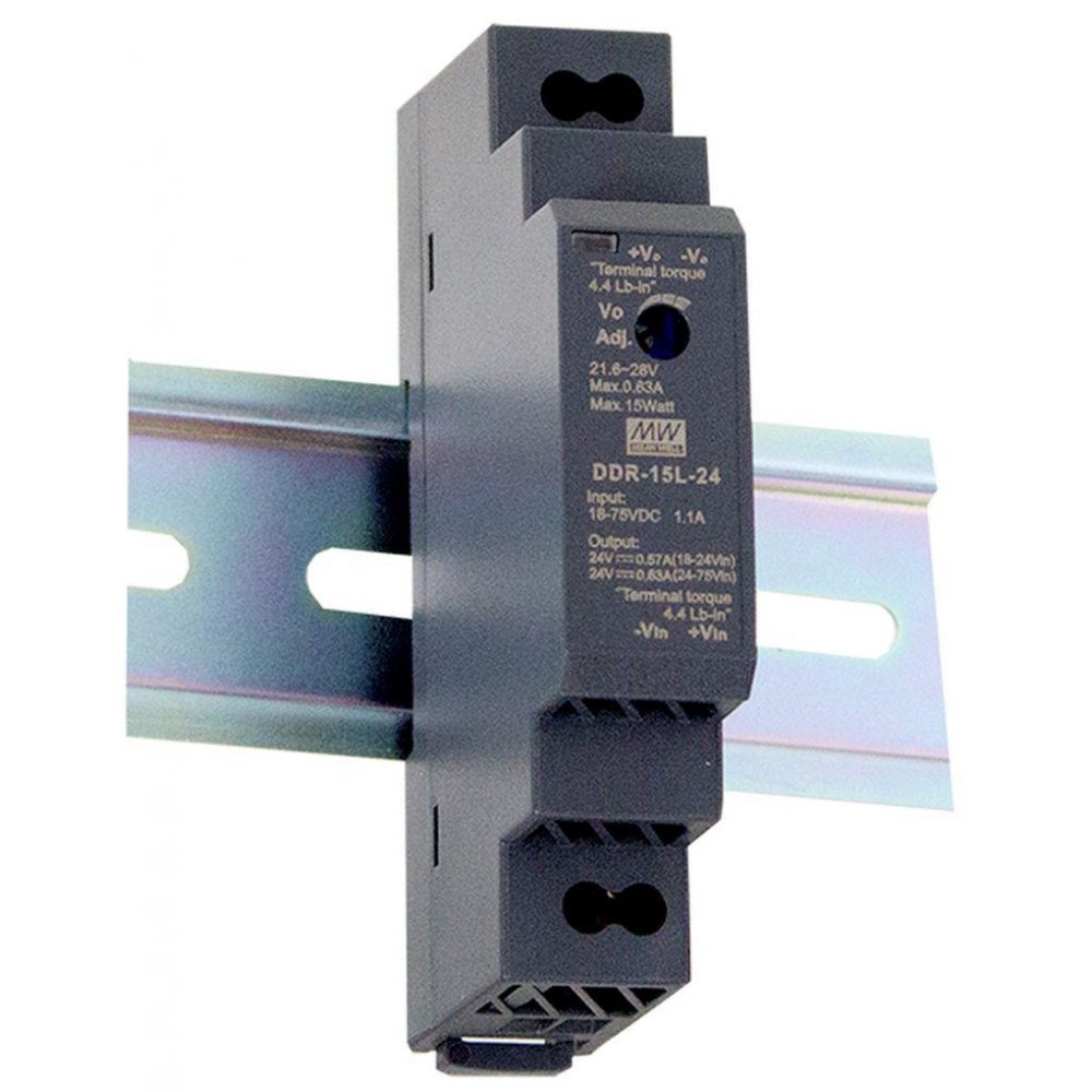 Convertor DIN DC/DC MeanWell 15W 5V
