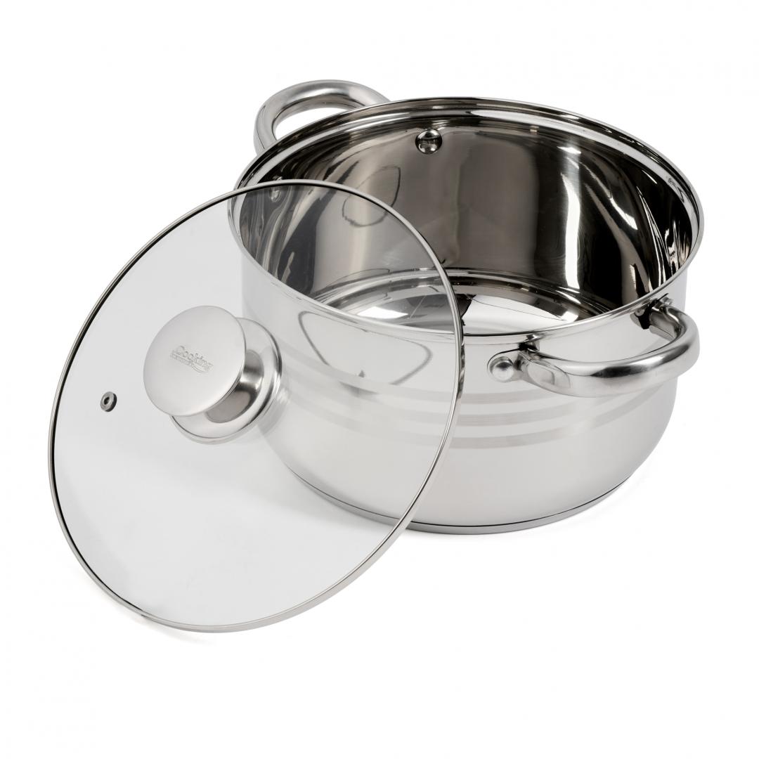 Oală Inox Heinner MYRA 4.5L - Capacitate Generoasă, 22x12.5cm - imagine 2