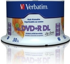 DVD+R Verbatim 8.5GB Double Layer, 50 buc - Stocare Premium