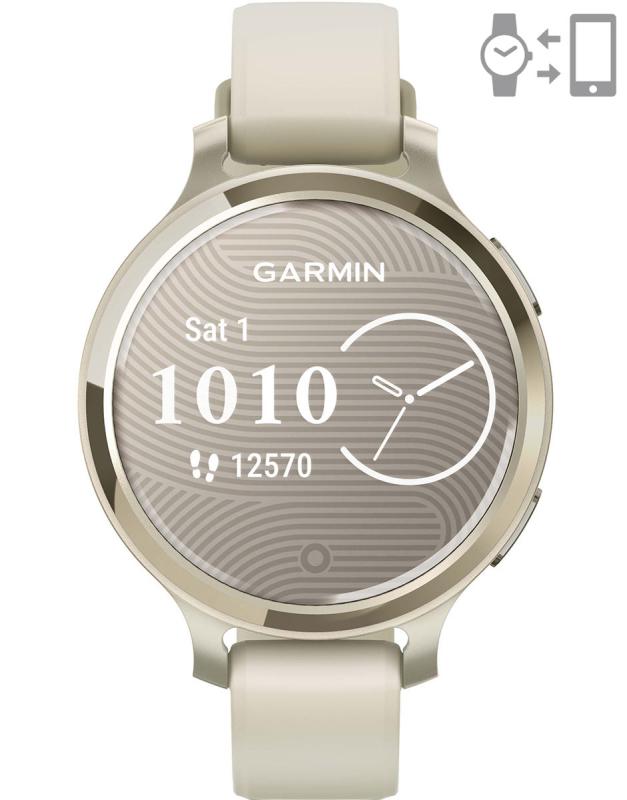 Smartwatch Garmin Lily 2 AMOLED 8GB Lunar Gold - Design Elegant