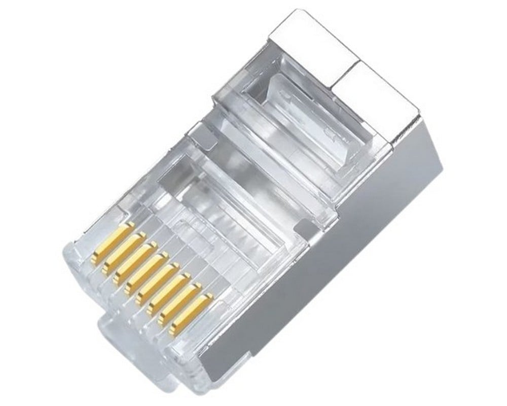 Set 100 mufe RJ45 Cat7 Braun group