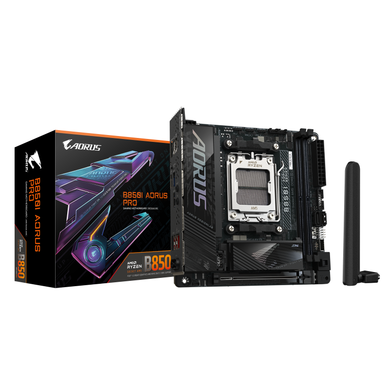 Placă de bază Gigabyte B850I AORUS PRO AM5 Mini-ITX Gaming