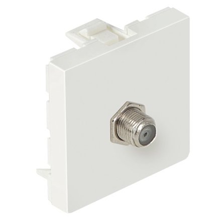 Panel TV DLX Modular Alb, 2 Module