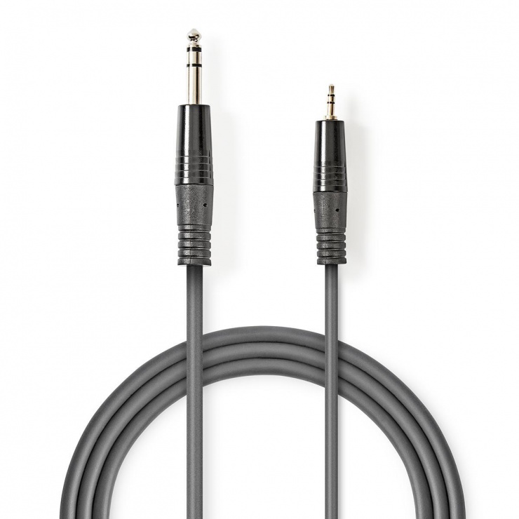 Cablu Audio Nedis 3.5mm la 6.35mm, 3m