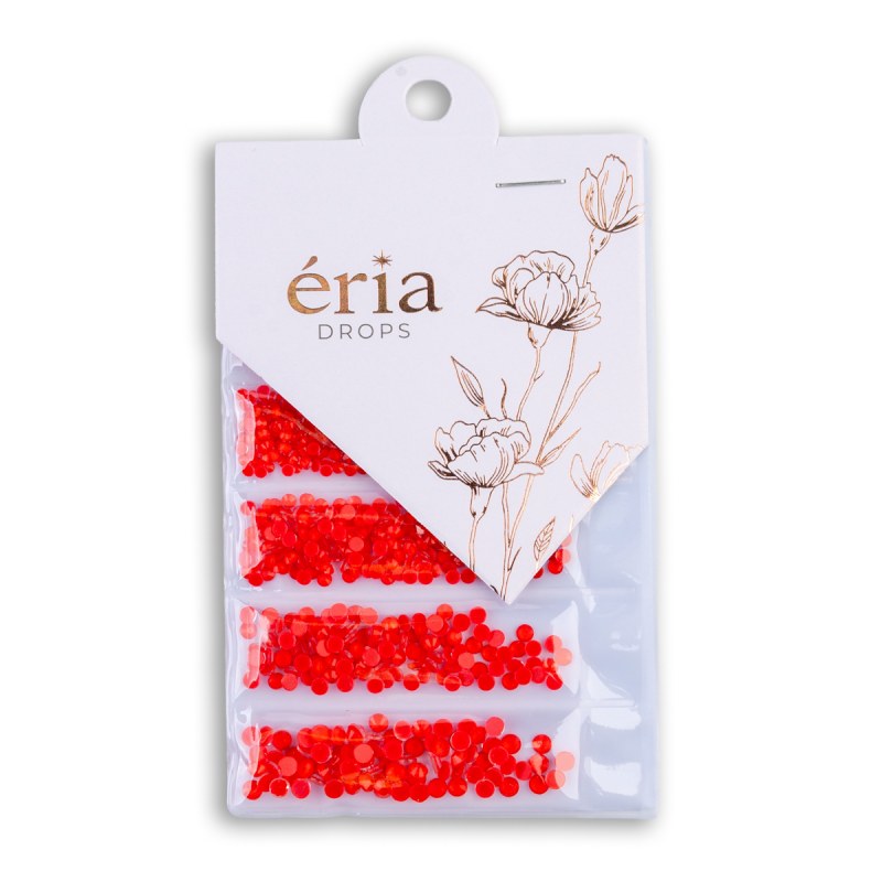 Cristale Éria Drops Neon Red | Nailshop
