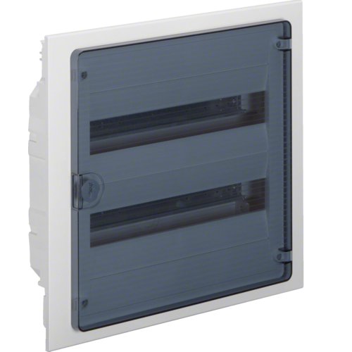 Tablou Electric Hager 2 Rânduri Usă Transparentă