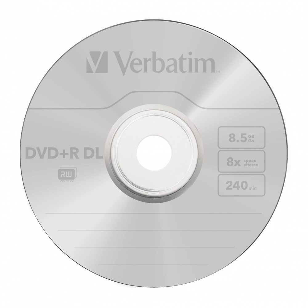 DVD+R Verbatim 8.5GB Double Layer 8x - 50 bucăți - imagine 3