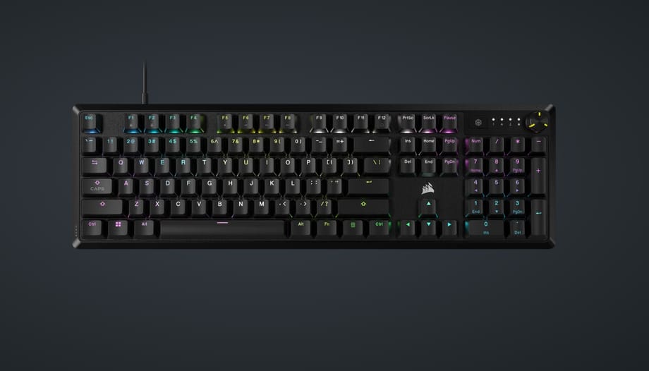 Tastatura Corsair K70 RGB CORE - Switch Linear Red, Iluminare RGB - imagine 3