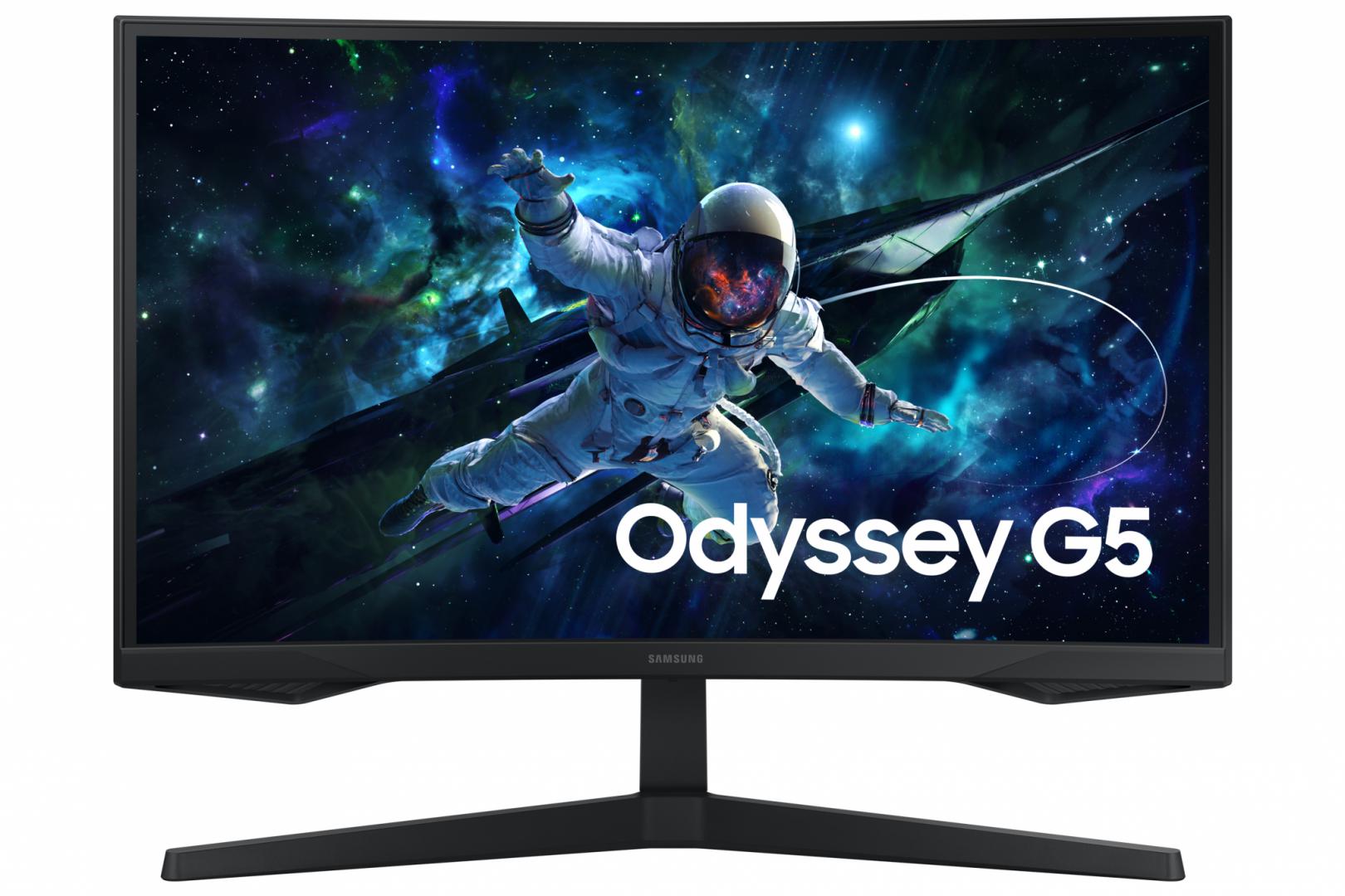 Monitor Gaming Samsung 27" 165Hz QHD 1000R Odyssey G5 - imagine 2