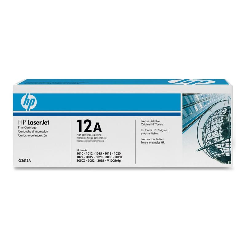 Toner HP Q2612A Original 2000 pagini - Calitate Superioară