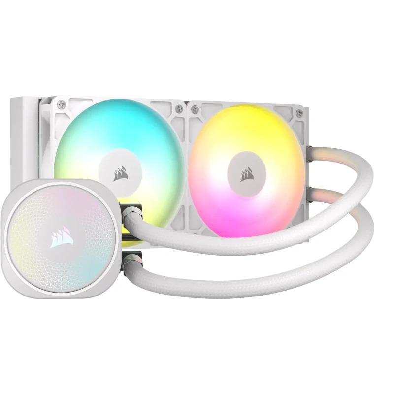 Cooler Corsair Nautilus 240 RS ARGB Alb | Performanță RGB