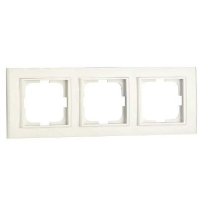 Rama Tripla Mina Ovivo OV00458, 3 module, montaj încastrat