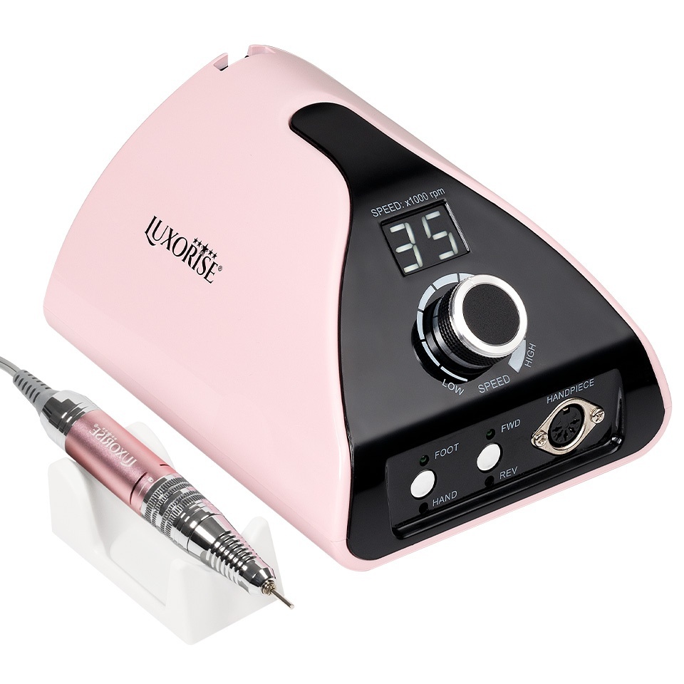 Freza Unghii Luxorise 35.000 RPM, Pink - imagine 2