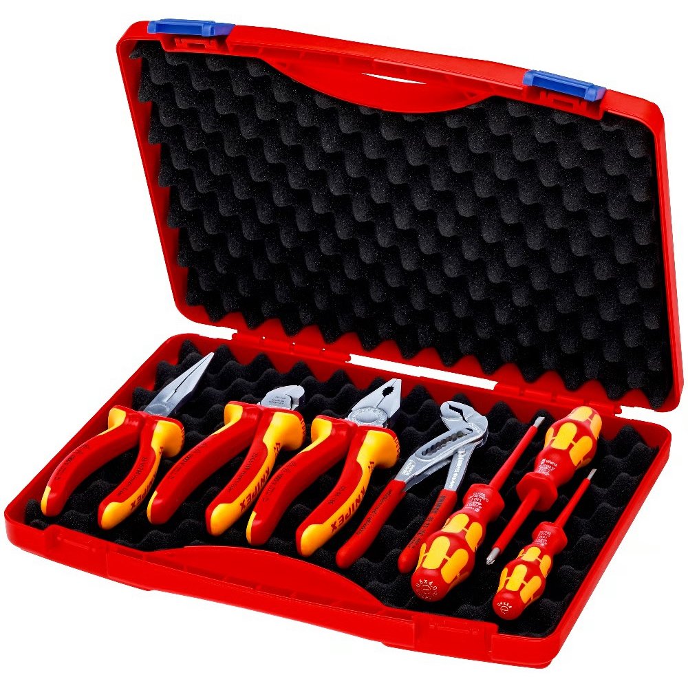 Set Scule Electrician Knipex în Valiză, 7 Bucăți