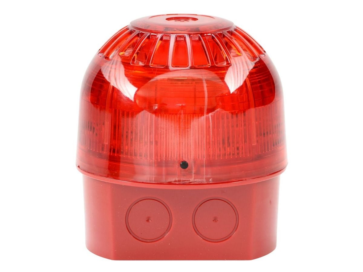 Sirenă Incendiu cu Flash Inim IS0020RE, 32 Tonuri, IP65