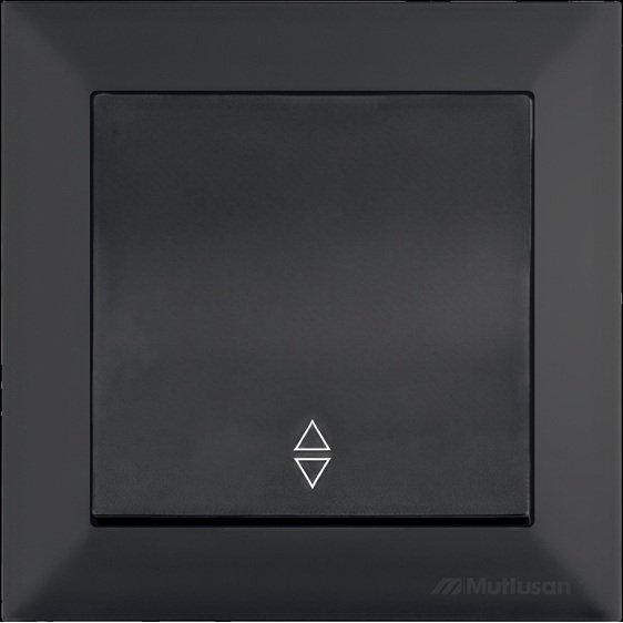 Întrerupător Cap-Scara Mutlusan Candela Negru