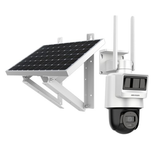 Camera IP 4G LTE Hikvision 2MP, panou solar, IR 30m