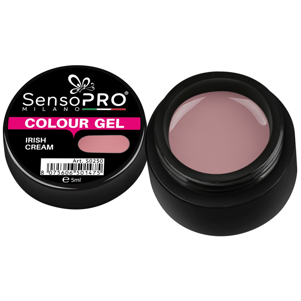 Gel UV Colorat Irish Cream SensoPRO Milano 5ml