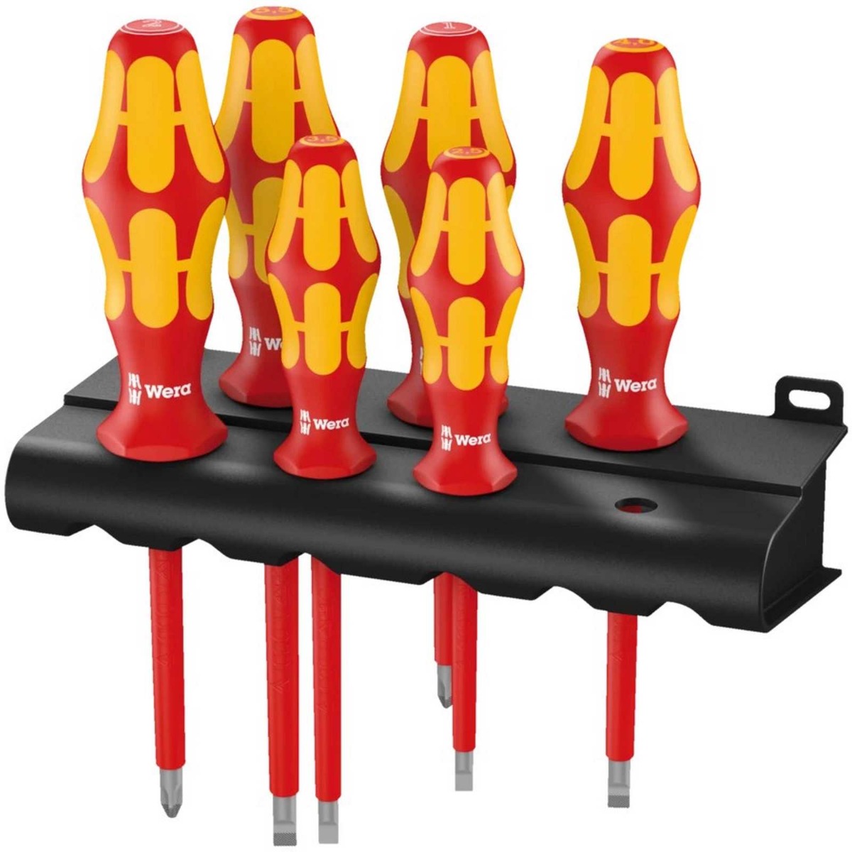 Set șurubelnițe VDE 1000V Wera 160 i/6 Kraftform Plus