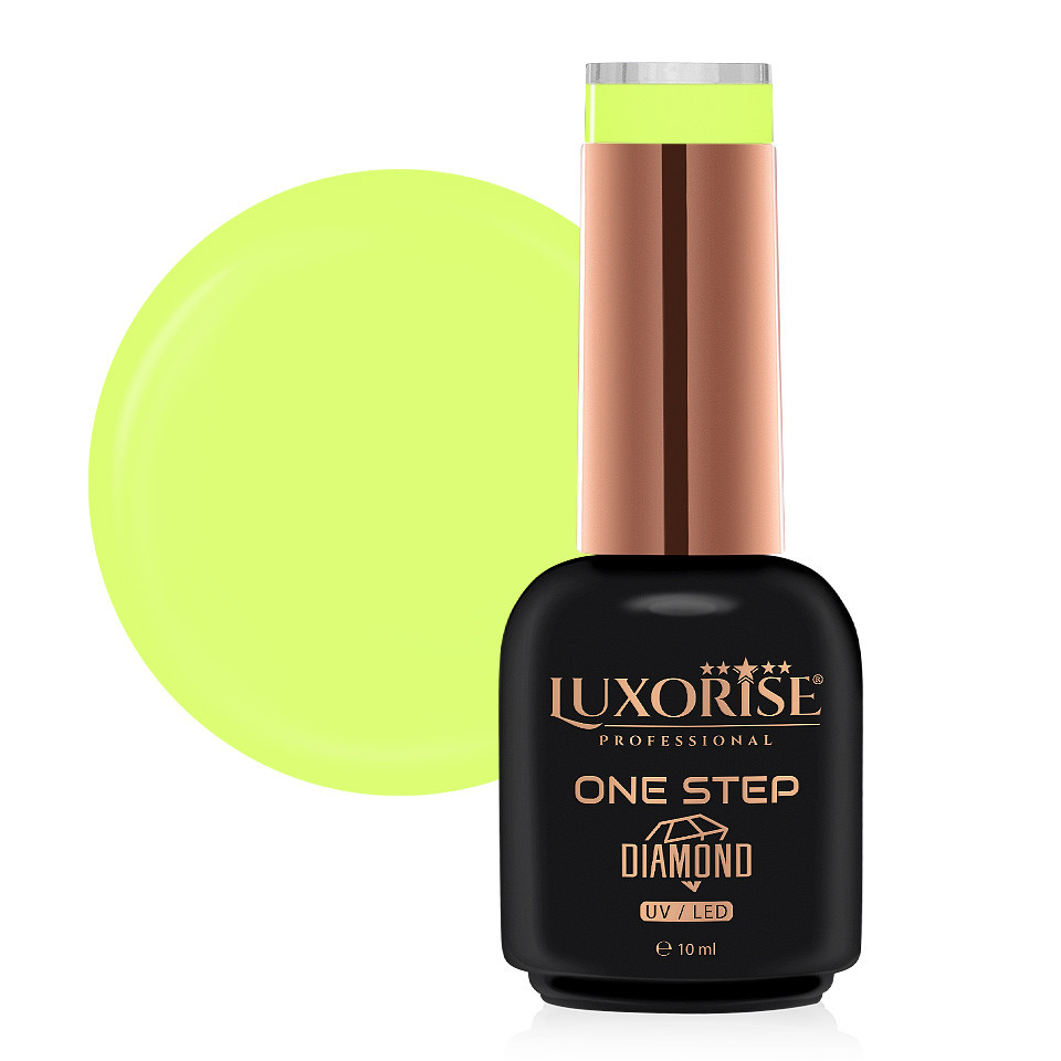 Oja Semipermanenta One Step Vibrant Yellow, LUXORISE