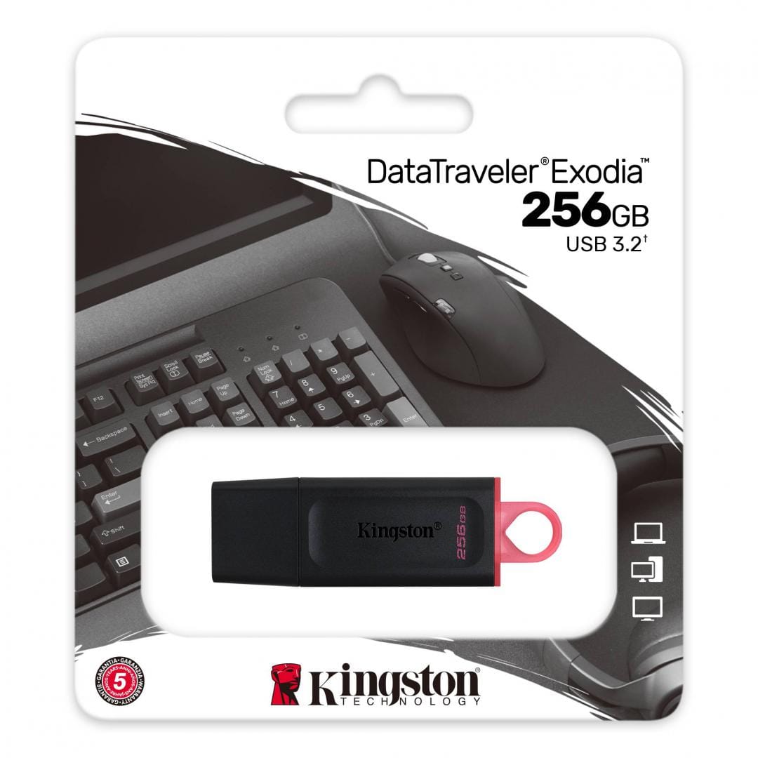 Memorie USB Kingston DataTraveler Exodia 256GB, USB 3.2 - imagine 4