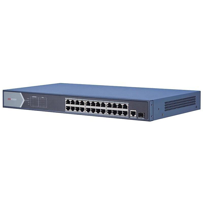 Switch Hikvision DS-3E0526P-E/M 24 Porturi PoE Gigabit