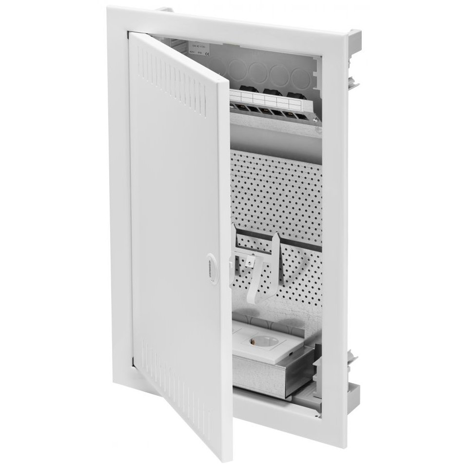 Tablou Multimedia 48 Module Gewiss cu Usă Metalică