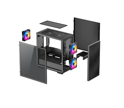 Carcasă PC DEEPCOOL MATREXX 40 3FS Mini Tower M-ATX - imagine 7
