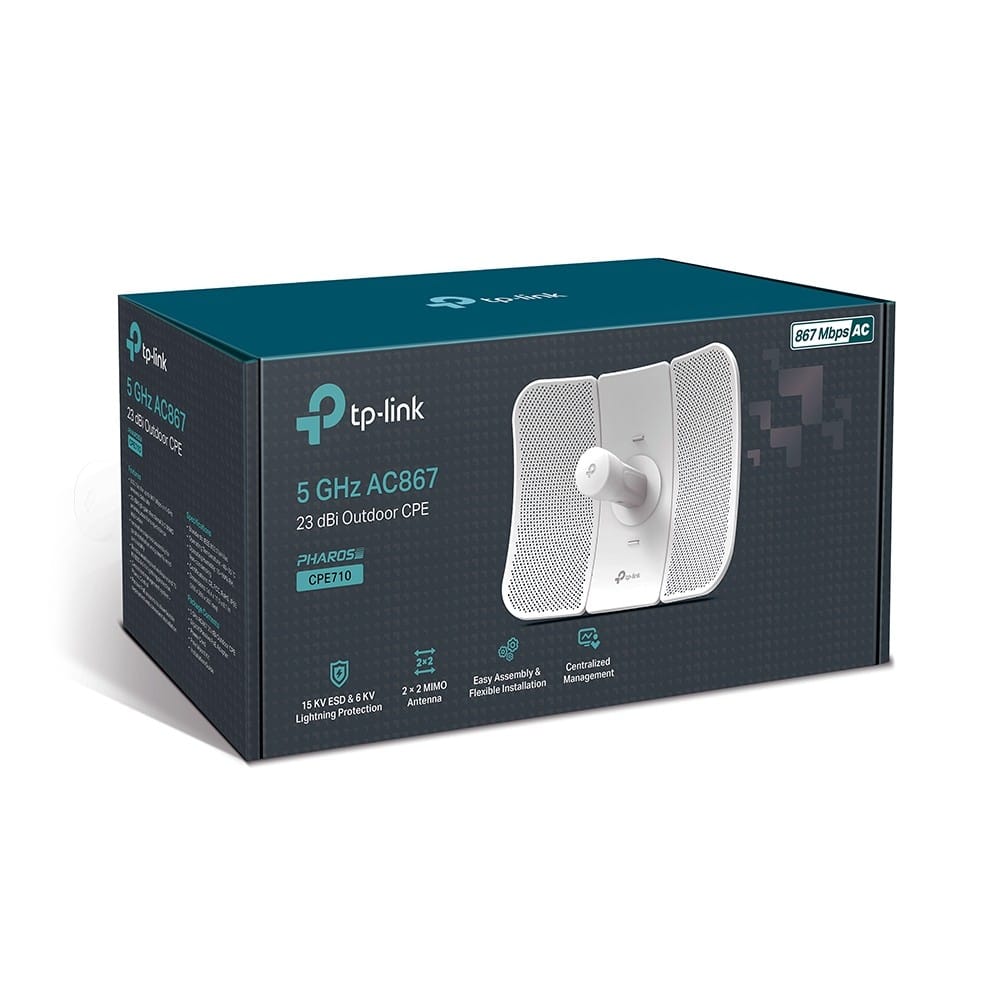 Access Point TP-LINK CPE710 867Mbps 23dBi Exterior IP65 - imagine 10