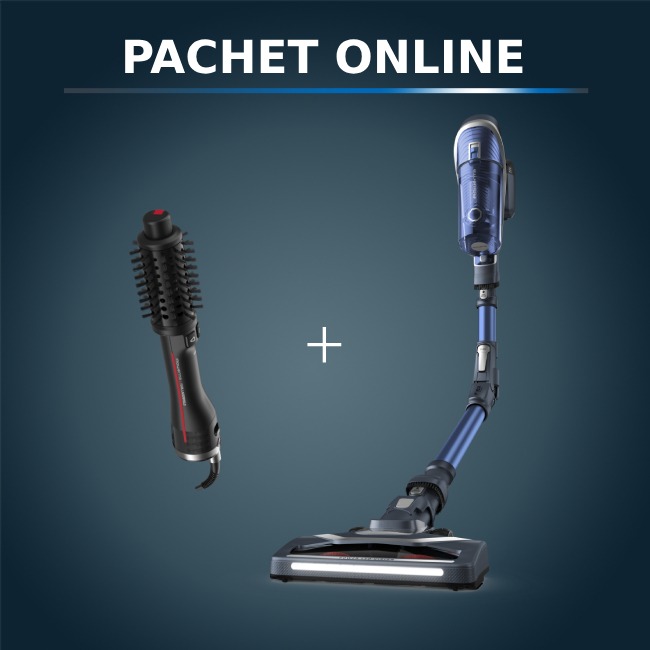 Pachet Rowenta: Aspirator + Perie Profesională