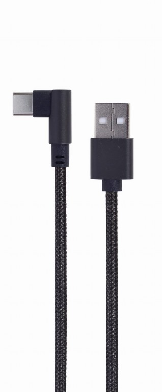 Cablu USB-C 90° Gembird 0.2m - Incarcare si Date Smartphone - imagine 2