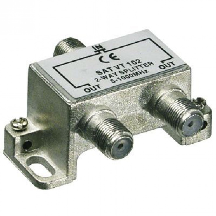Splitter Coaxial 2 Porturi 5-1000 MHz OEM