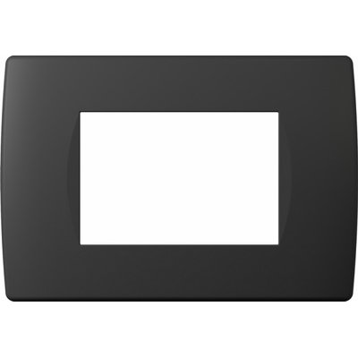 Rama Modul Soft 3M IP20 Negru, TEM Design Elegant