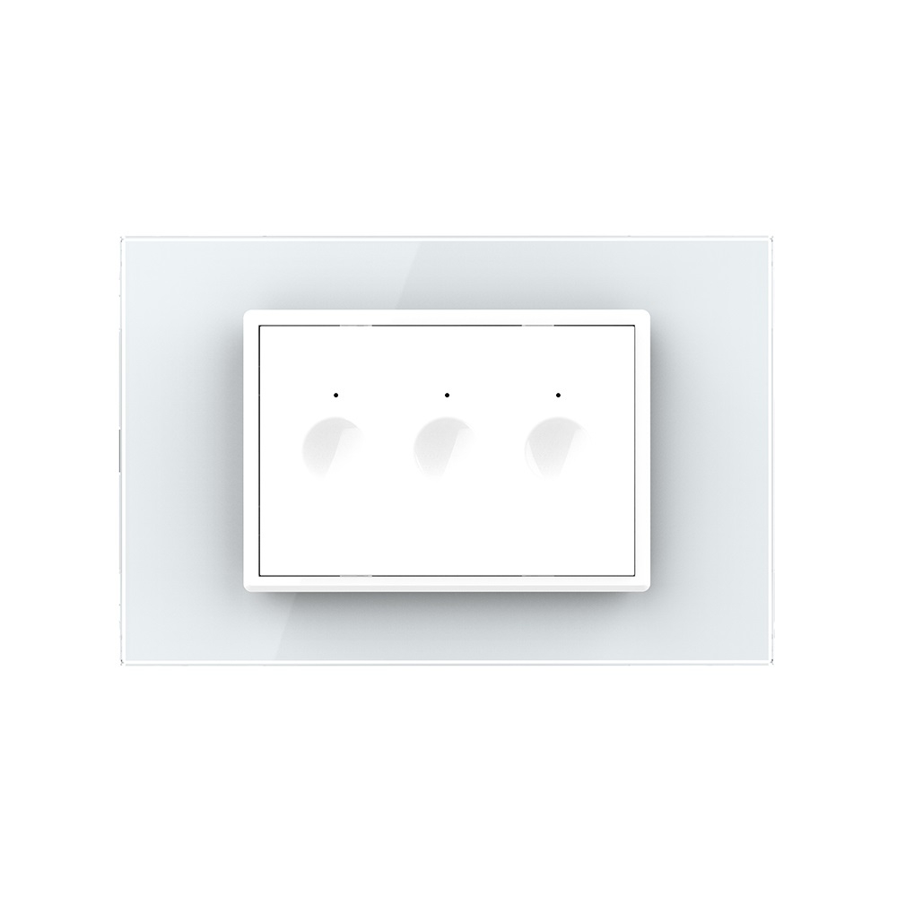 Intrerupator Triplu Wi-Fi Touch Livolo, Alb - imagine 2