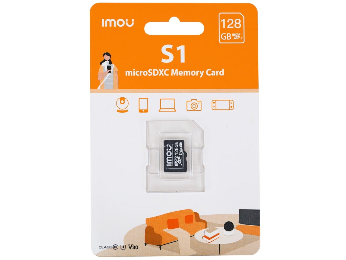 Card MicroSD Imou 128GB Clasa 10 Viteză Mare - imagine 2