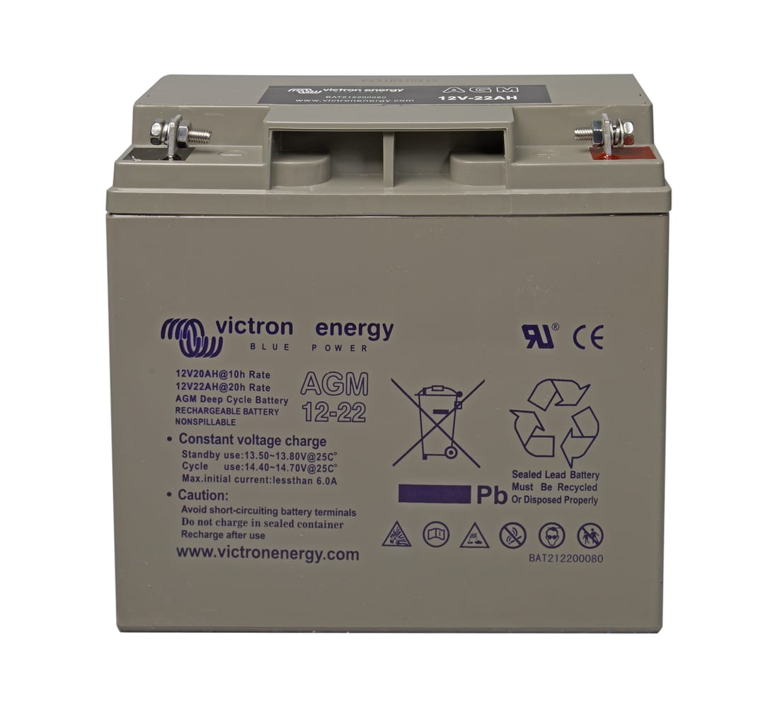 Acumulator AGM Deep Cycle Victron 12V 22Ah - 7-10 Ani Durată - imagine 5