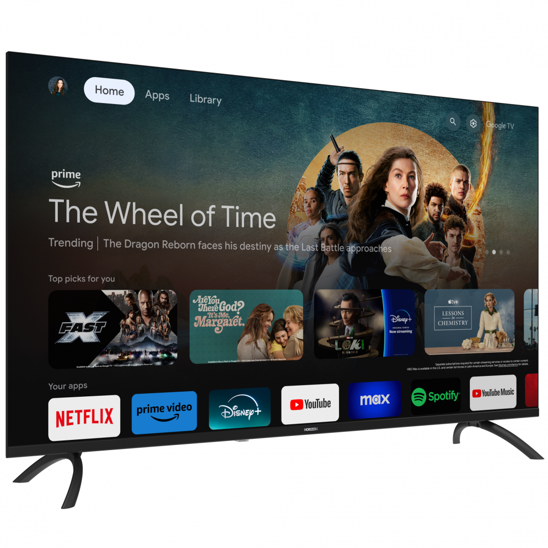 Televizor LED HORIZON 65 inch 4K Ultra HD Smart Google TV - imagine 2