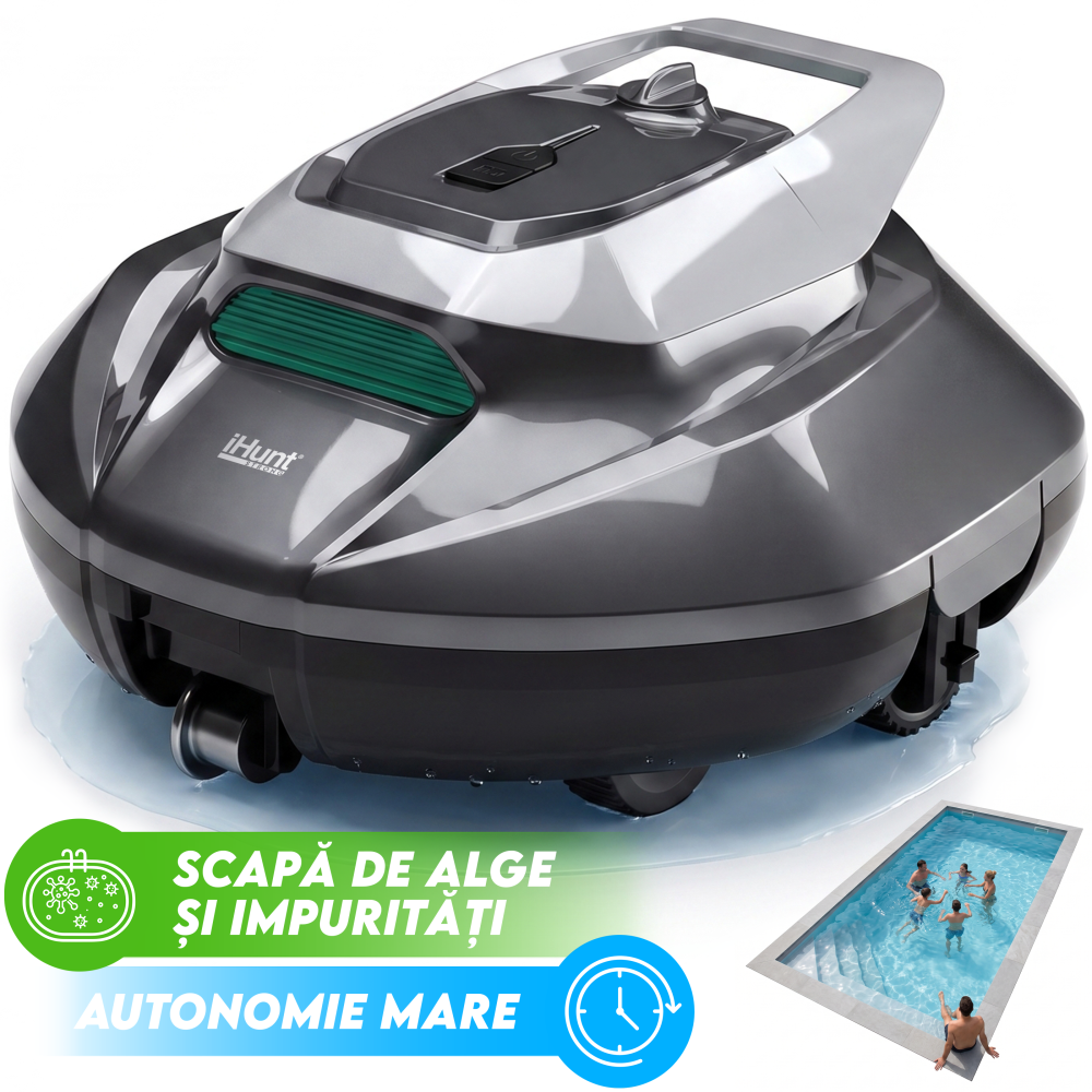 iHunt BRO Robo Pool Cleaner P5 | Curățare Piscină Eficientă - imagine 2