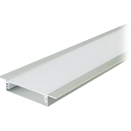 Profil aluminiu banda LED 2M 40x10 mm argintiu V-TAC