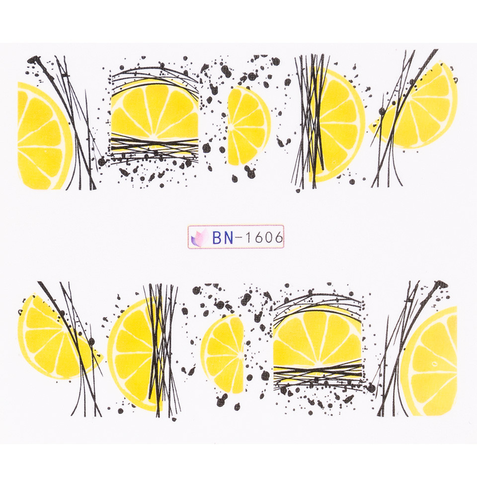 Tatuaj Unghii LUXORISE Fresh Refresh BN-1606, Nail Art Rapid