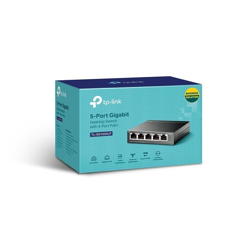 Switch TP-LINK TL-SG1005LP 5 Porturi Gigabit PoE 40W