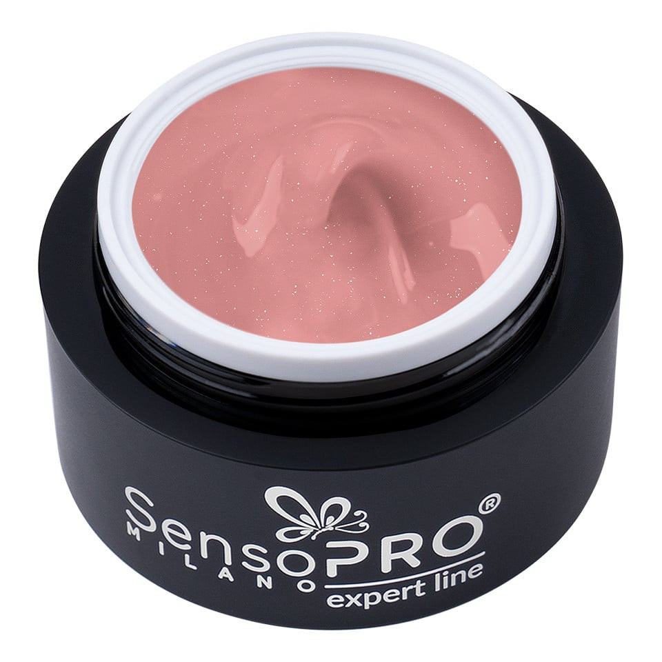Gel Constructie SensoPRO Shimmer Peach 30ml