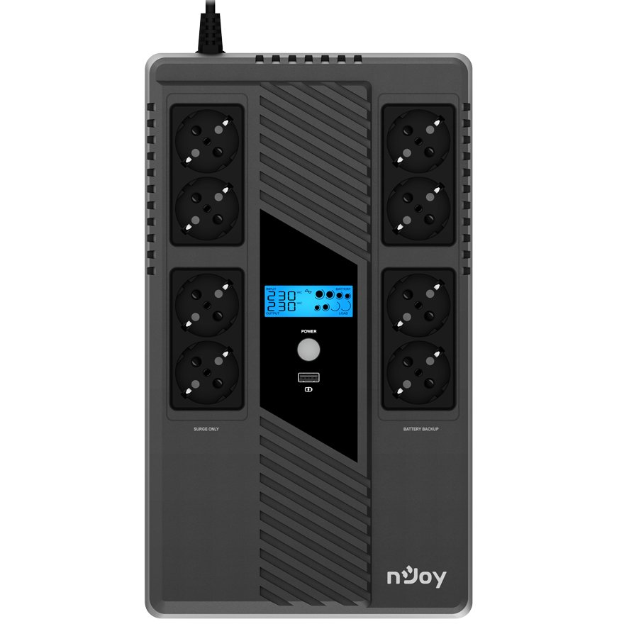 UPS nJoy Token 800 VA, Protecție PC și Birotică