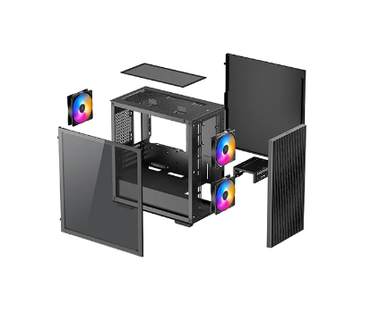 Carcasă PC DEEPCOOL MATREXX 40 3FS Mini Tower M-ATX - imagine 3
