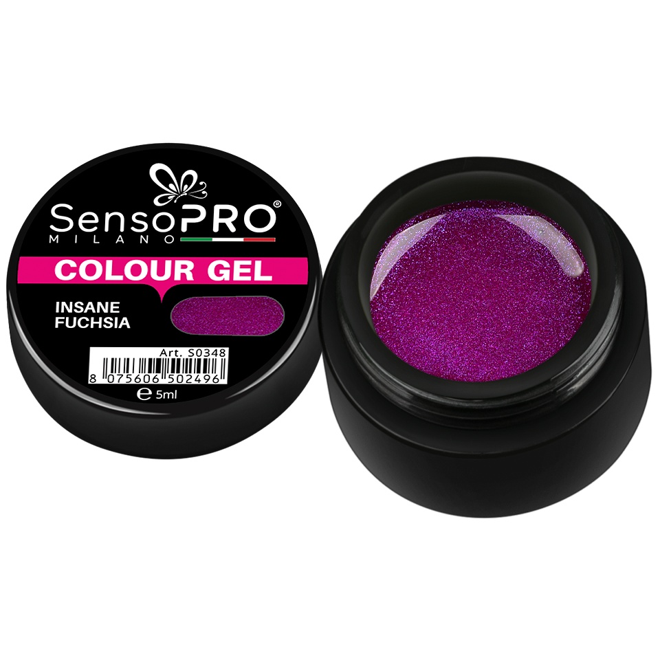 Gel UV Colorat Insane Fuchsia SensoPRO Milano