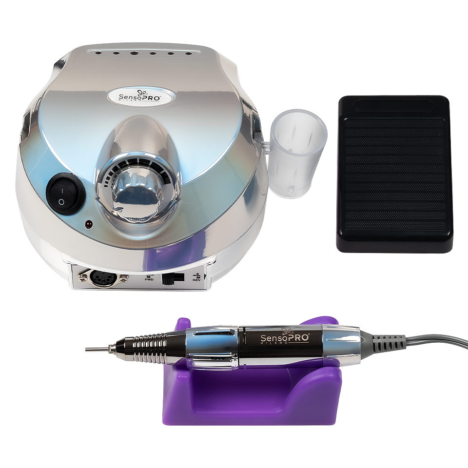 Freza Unghii SensoPRO 30.000 RPM, Platinum Silver - imagine 1