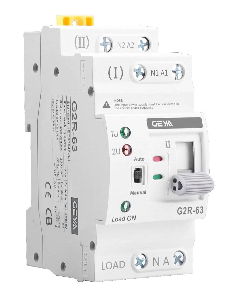 Safer ATS 63A - Comutator Automat Alimentare Continuă - imagine 2