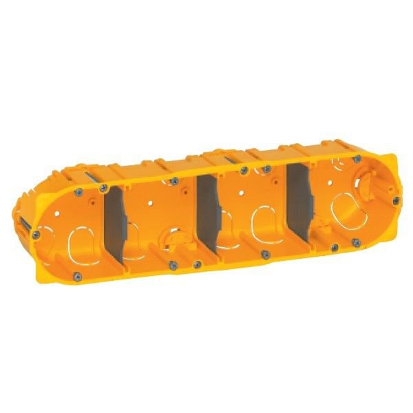 Doza rigips Legrand Batibox 4x2 module, 8 poziții
