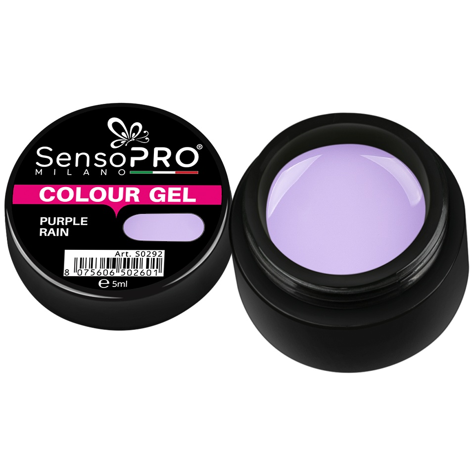 Gel UV Colorat Purple Rain 5ml SensoPRO